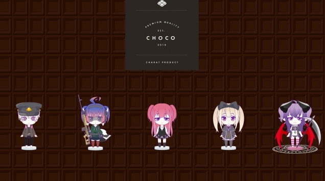 アプリ不要でアバター作成 Charat Choco 公開 Apprise